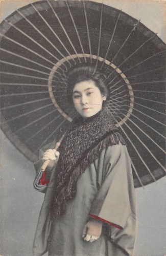 Cpa japon femme japonaise - cpa,