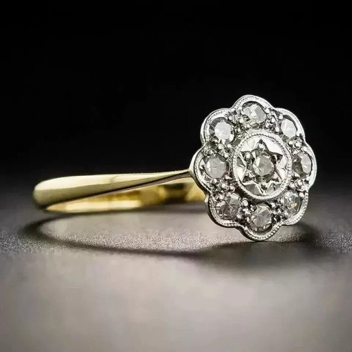 Bague fiançailles vintage - de,
