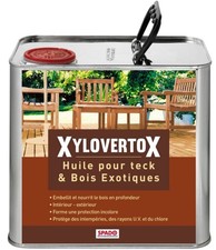 Huile pour teck et bois exotiques 2.5L XYLOVERTOX SPADO
