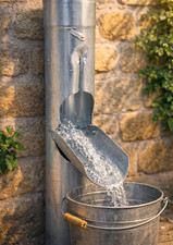 Récupérateur eau pluie zinc