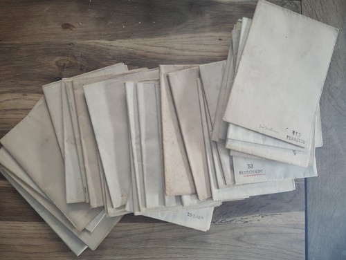 Lot cartes anciennes - de,