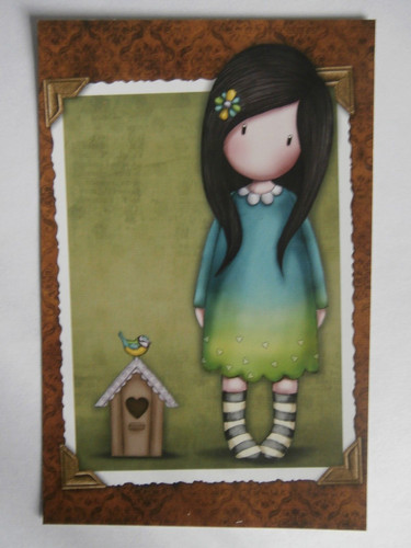 Carte postale gorjuss - postale, santoro