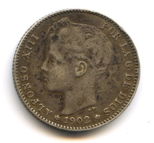 Espagne alfonso xiii peseta - xiii,