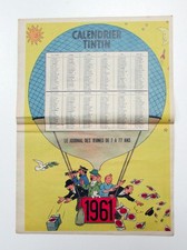 Calendrier Tintin 1961, BE
