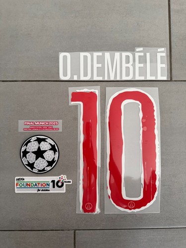 Flocage dembélé 10 psg - flocage,