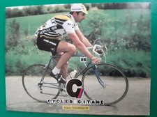 CYCLISME carte cycliste ALAIN VIGNERON équipe RENAULT elf GITANE 1981 *
