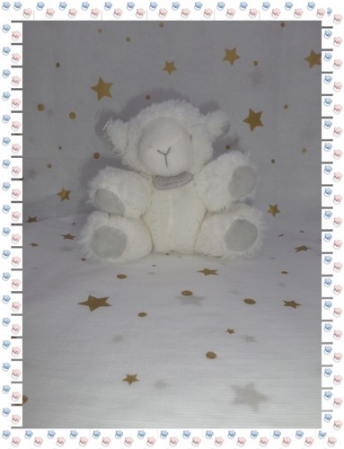 Doudou peluche agneau - ⑥,