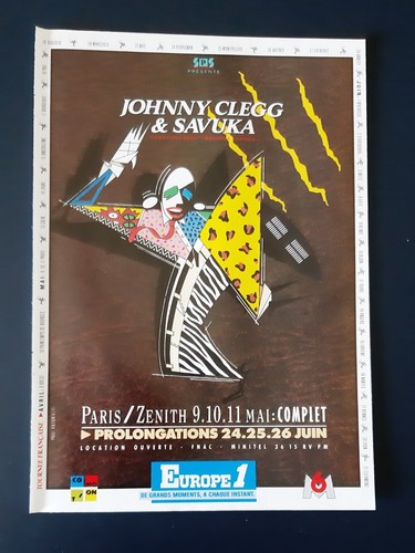 Publicité advert concert