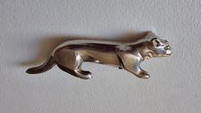 1 Porte Couteaux En Metal Argente  animaux 8cm 1920 - 1950