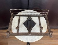 Porte-manteau mural en fer