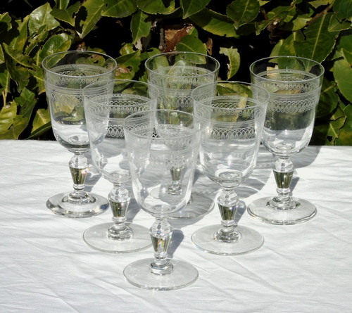 Service verres eau en - verres, à