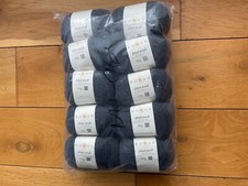 Laine ROWAN 10 pelotes de FELTED TWEED Carbon