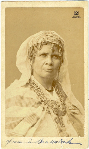 Cdv algerie 1880 - cdv, femme