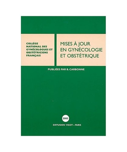 Mise jour gynécologie - à, en
