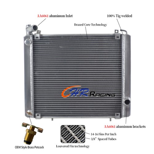 62mm aluminum radiator - 62mm,