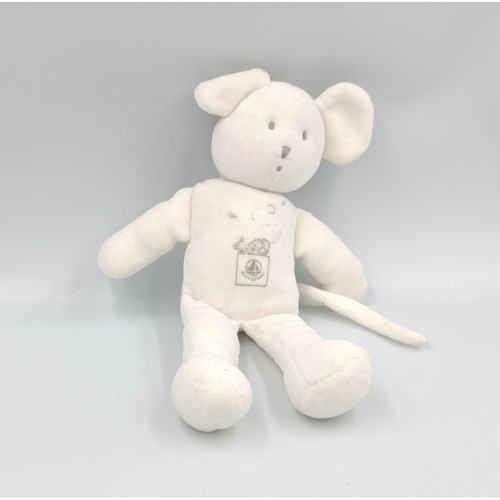 Doudou souris blanche petit - doudou,