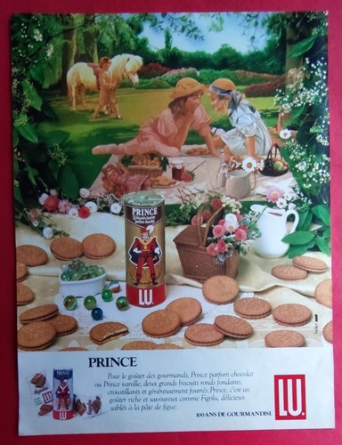 Publicité presse biscuit - publicité, de