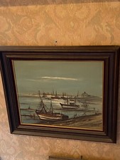  huile sur toile signé Gerard Gouvrant