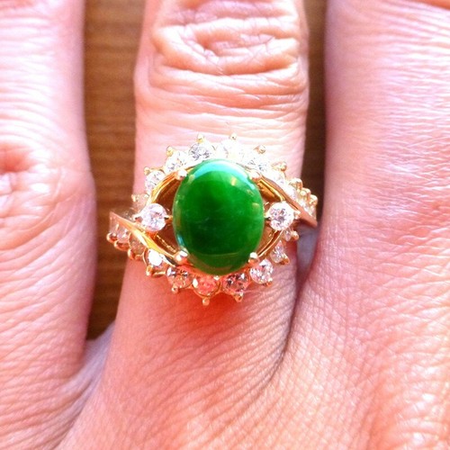 Vintage 18k jaune sculpté - or,