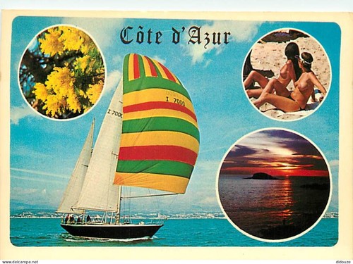 Carte postale nus - carte,