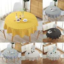 Nappe De Table À Manger Ronde