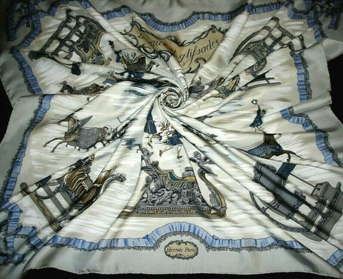 Foulard hermès traîneaux - hermès, «traîneaux