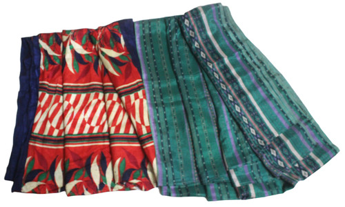 Sari indien imprimé vintage