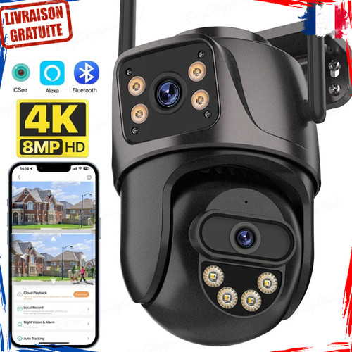 Double caméra surveillance - de,