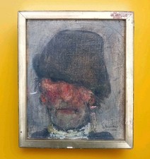 Tableau Ancien Portrait Homme