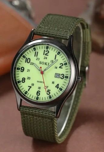 Montre vert kaki - 🇫🇷, vert/kaki