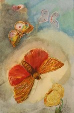 Odilon redon les papillons - :,