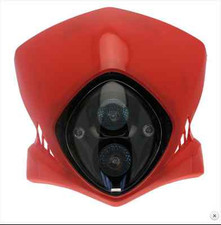 PLAQUE PHARE MOTO DOUBLE