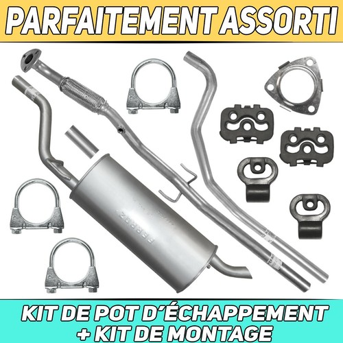 Kit pot échappement - kit, d’échappement