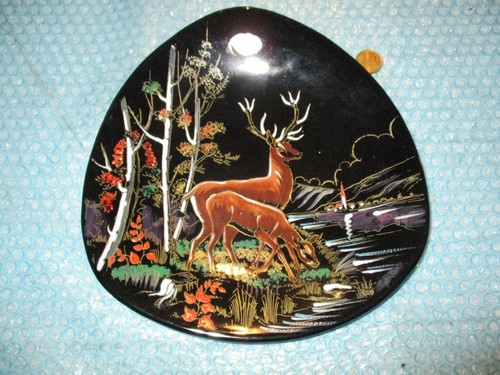 Assiette faïence noire - assiette,