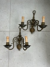 PAIRE D’APPLIQUES HOLLANDAISE 