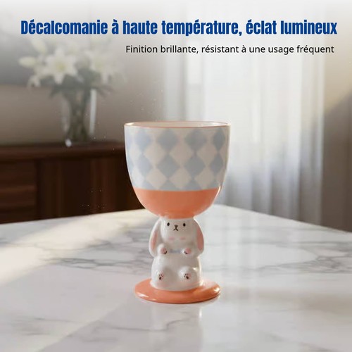 Verre base lapin - ,, cadeau
