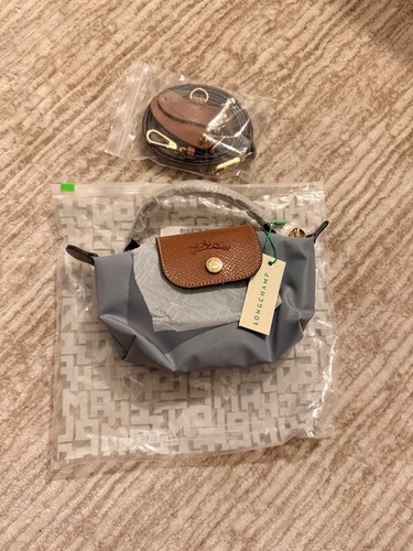 Mini sac longchamp gris - sac,