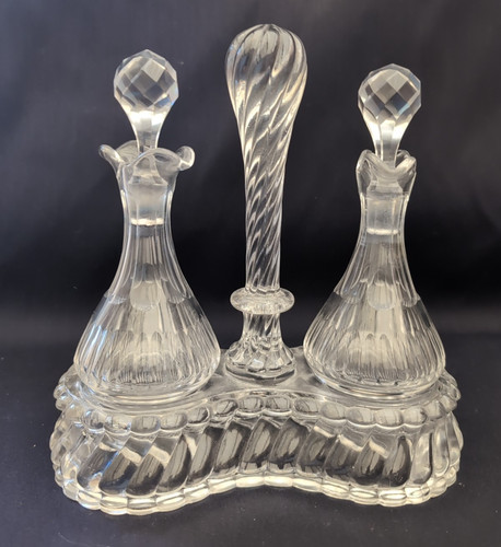 Baccarat huilier vinaigrier - huilier,