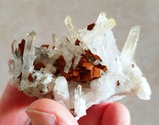 84g Quartz Sidérite pointes