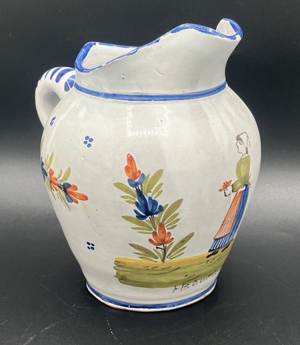 Pichet faïence quimper - en,
