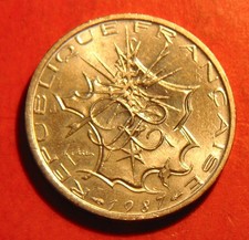 10 Francs Mathieu 1987