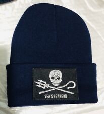 Bonnet  Logo  Sea Shepherd Brodé , bonnet,  Taille unique, Bleu, NEUF