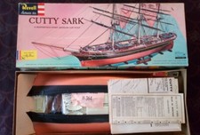 REVELL /Heller CUTTY SARK  Authentic Kits N° H-364  1st Edt © 1959. EXCEPTIONAL.