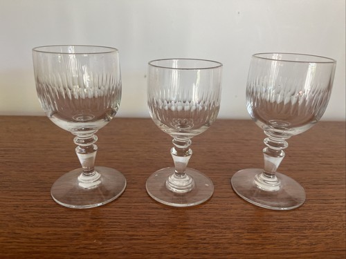 Verres vin blanc baccarat - 3, À