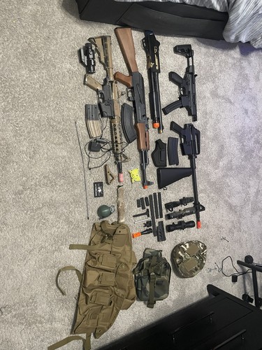 Airsoft lot - airsoft,