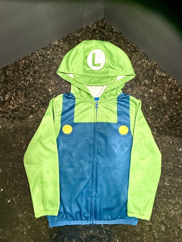 Luigi super mario boys hoodie - mario,