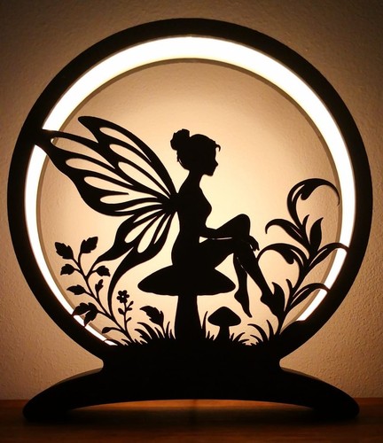 Lampe ronde design - ,, fée