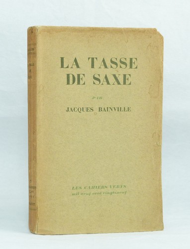 Bainville la tasse - (jacques),