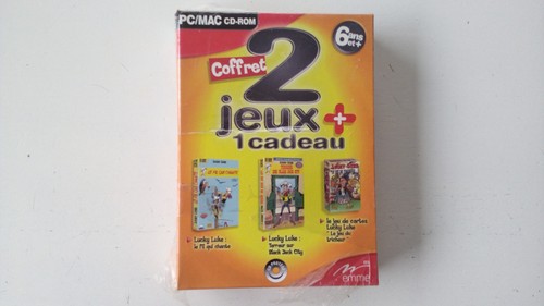 Coffret jeux lucky luke - coffret,