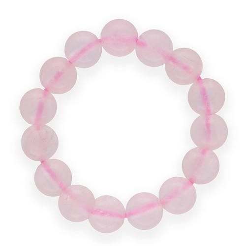 Bague quartz rose - en,